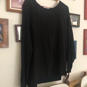 Everlane l/s silk shirt
